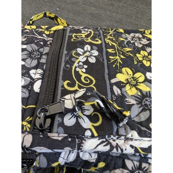 2013 Darice Black & Yellow Multi Colored Hipster Cross Body Purse Bags 8*6 - Picture 6 of 6